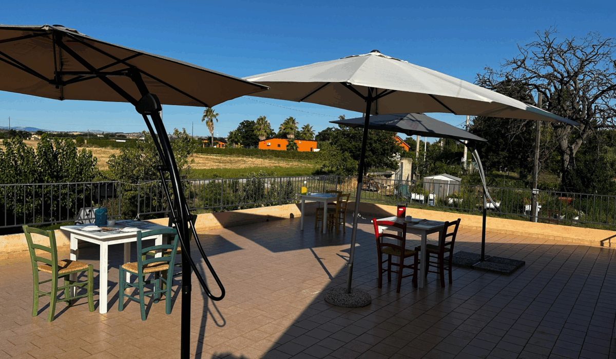 Pepe Rosa B&B - Pepe-Rosa-Terrazza-Colazioni-2