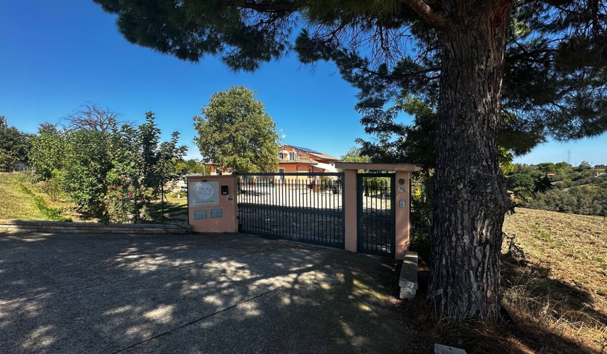 Entrata esterno B&B pepe rosa Termoli